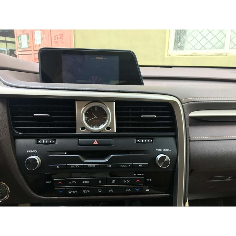 

ABS Matte For Lexus RX 2016 2017 Exterior Car Dashboard Frame Decoration Cover trim accessories Car styling 1pcs
