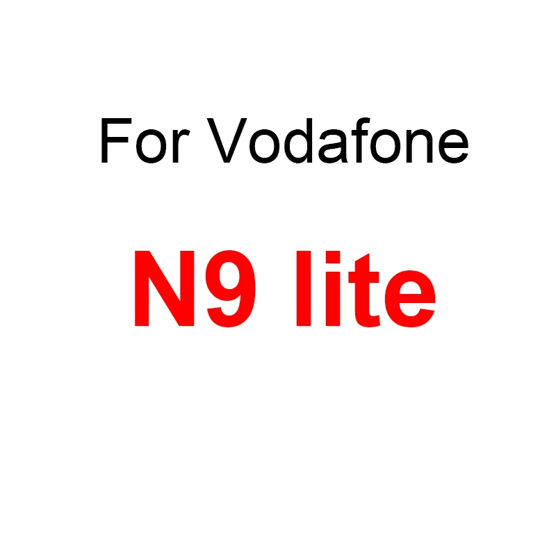 Закаленное Стекло для Vodafone Smart V8 N8 E8 N9 lite C9 Power3L ultra7 6 TURBO7 во-первых защитный экран, прозрачный Стекло защитная пленка - Цвет: N9 lite