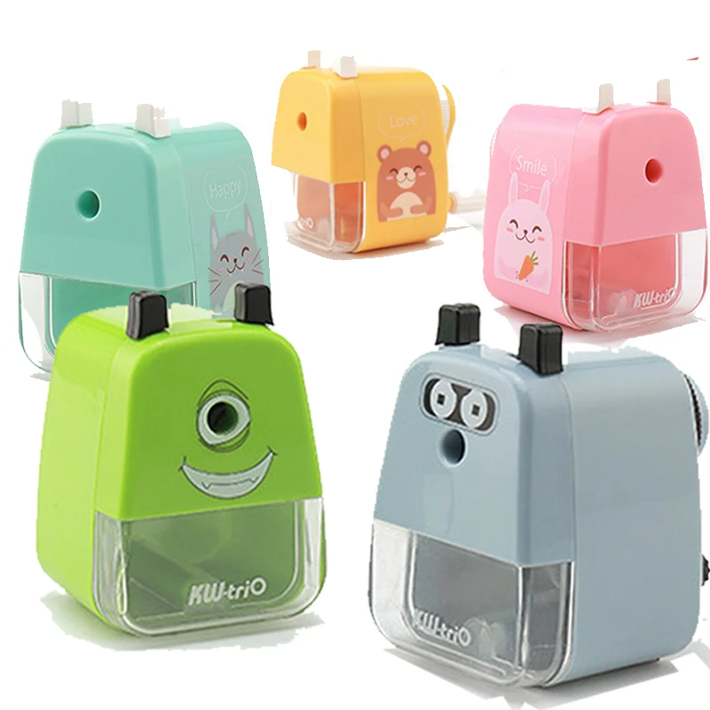 

Deli kawaii pencil sharpener manual roller-blades sacapuntas students pencil Sharpener sacapuntas sacapuntas escolares papeleria