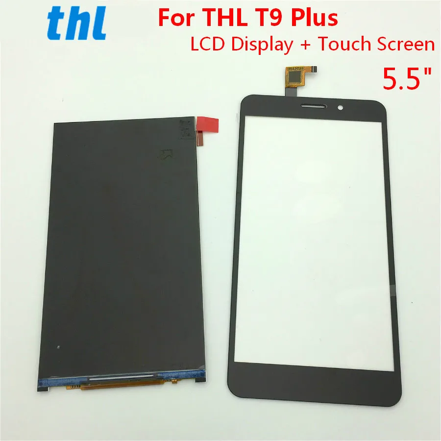 Для THL t9 плюс ЖК дисплей Дисплей + Сенсорный экран инструменты Digitizer сборки Замена