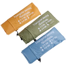 Домашняя уличная Водонепроницаемая треугольная УФ водонепроницаемая ткань квадратные треугольники затенение двора балкона навесы