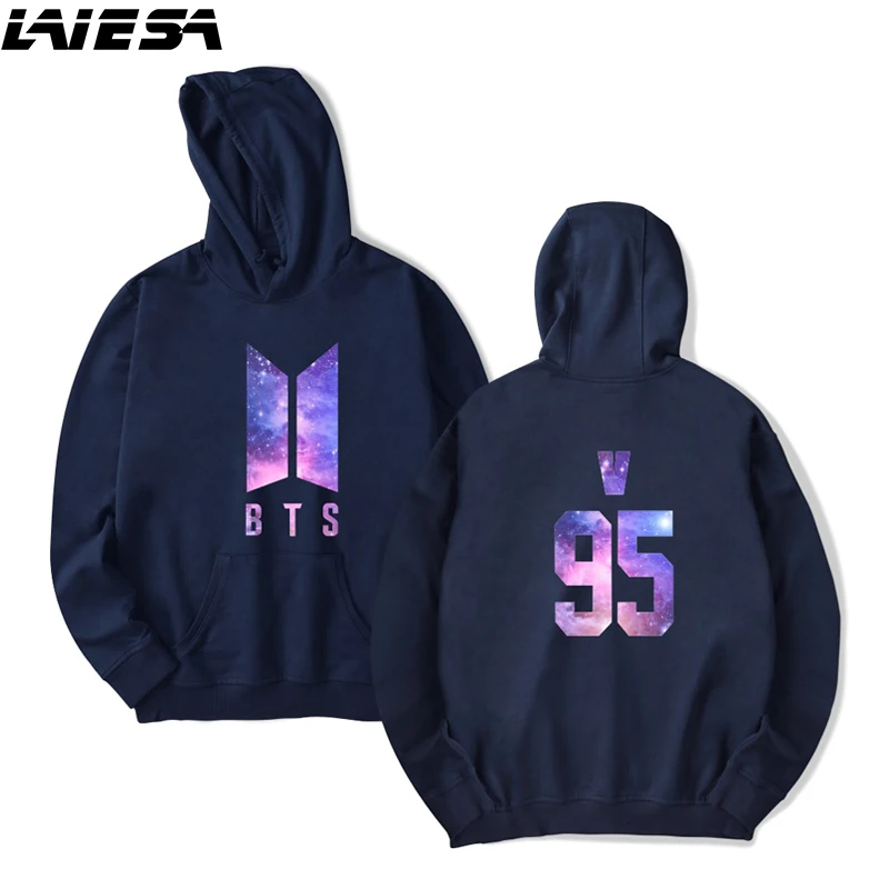 Liesa BTS одежда Для мужчин S БЦ Толстовки v95 Письмо печати горячего тиснения кофты