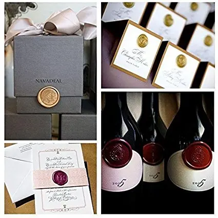  MDLG Vintage Mushroom Custom Picture Logo Wedding Invitation Wax Seal Sealing Stamp Rosewood Handle - 32757141273