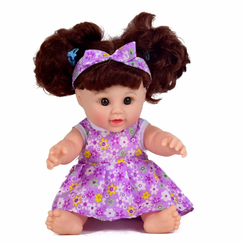 Bebes розовый свитер пупи Кукла реборн кукла игрушки волосы длинные 30 см 2019 вид