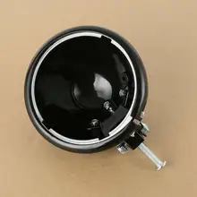 5.75 5 3/4 Headlight Head light Lamp Housing W/mounting Block For Harley Dyna Street Bob Fat Bob FXDB FXDF Black/Chrome 5 twin dual daymaker led headlight for harley dyna fat bob fxdf model daymaker led lamp 5 fat bob projector led headlights