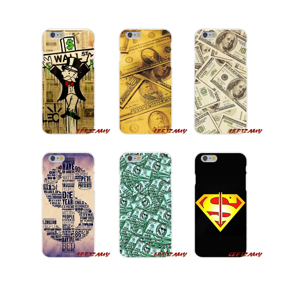 

Accessories Phone Cases Covers For iPhone X XR XS MAX 4 4S 5 5S 5C SE 6 6S 7 8 Plus us Big Money 100 Dollars