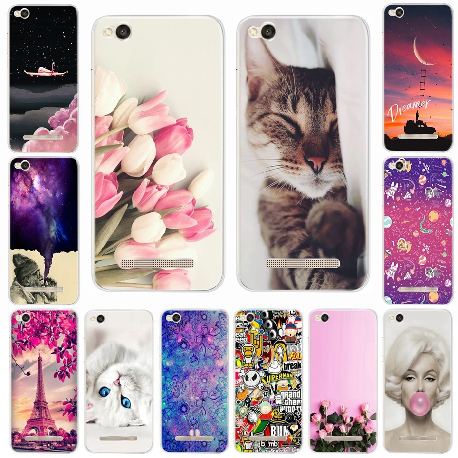 

Protector Case For Xiaomi redmi 4A 5A 6A Case TPU Silicone Case Cover For Xiaomi Redmi 6A Cover For xiaomi redmi 5a Funda Coque