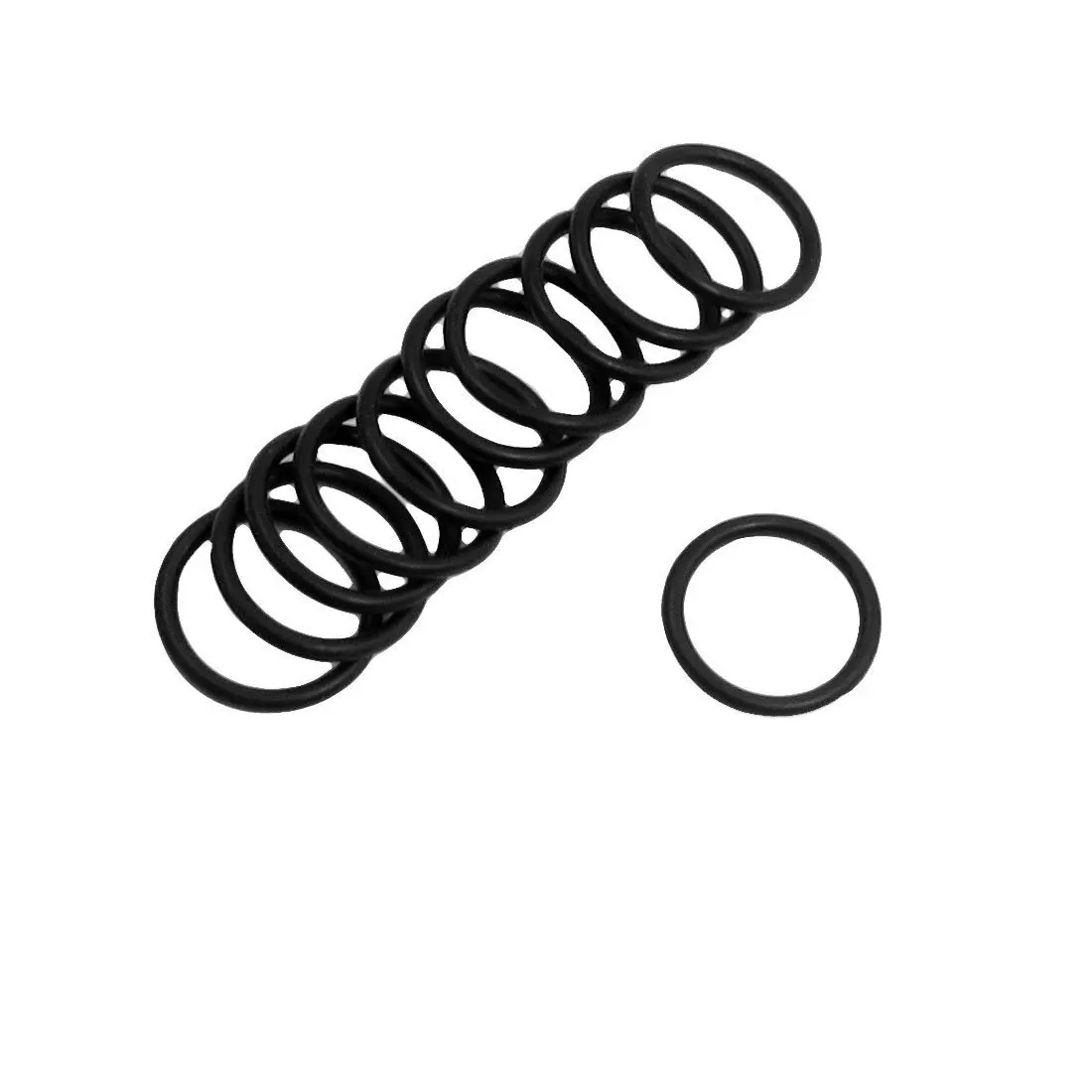 

Promotion Sealing ring / shaft seal / O-ring 20 x 2 mm, rubber, black, 10 pieces