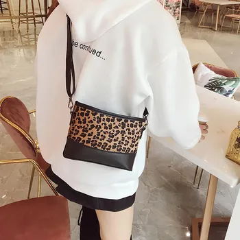 

shoulder bag sac a main femme Women Small Bag Tide Leopard Shoulder Bag Wild Messenger Bag damen taschen