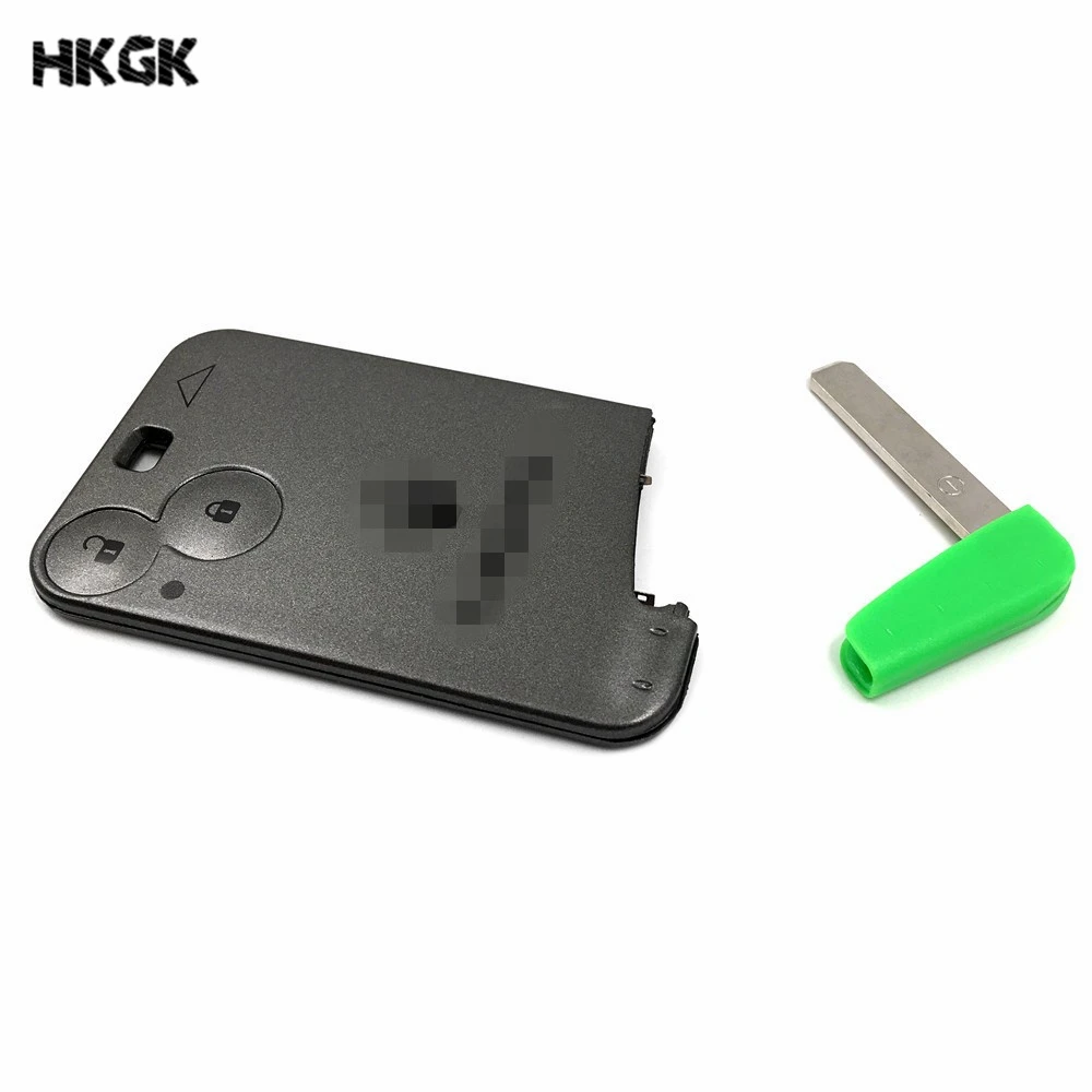 HKOBDII-2-Button-Remote-Card-Smart-Car-Key-for-Renault-Laguna-with-Uncut-Key-Blade-433Mhz
