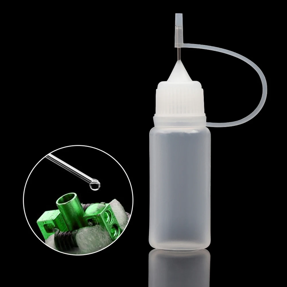 

5Pcs 10/30ml Reuse Glue Applicator Plastic Needle Squeeze Bottle for Paper Quilling DIY Scrapbooking Paper Arts Crafts Box Tool