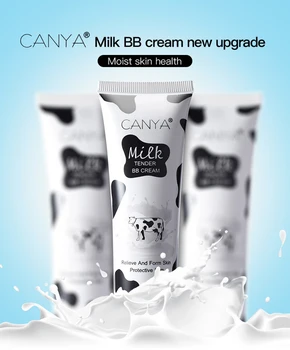 

New Whitening Milk BB Cream Foundation Makeup Korean Style Easy To Absorb Moisture Conealer Face Base Beauty Cosmetics