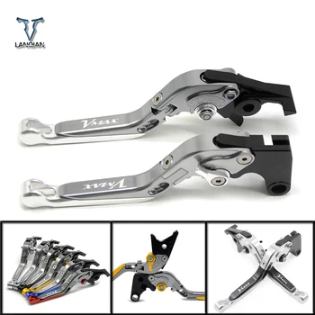 

Motorcycle Accessories Aluminum Adjustable Brake Clutch Levers For Yamaha V-MAX VMAX 2009 2010 2011 2012 2013 2014 2015 2016