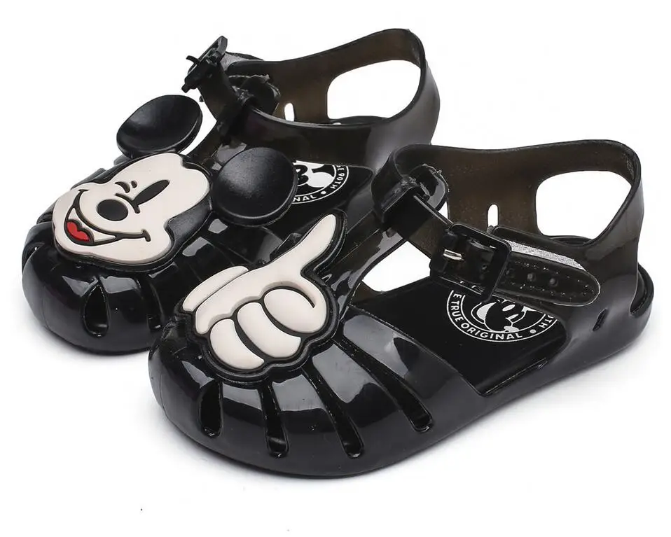 

Melissa Mini Mouse Shoe Boys Sandal Style Girls Sandals Soft Hollow Out Girls Shoes Summer Size 8-13