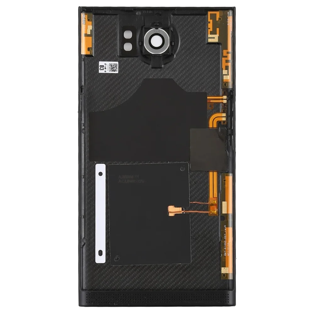 Задняя крышка с объективом камеры для Blackberry Priv(версия ЕС)(черный