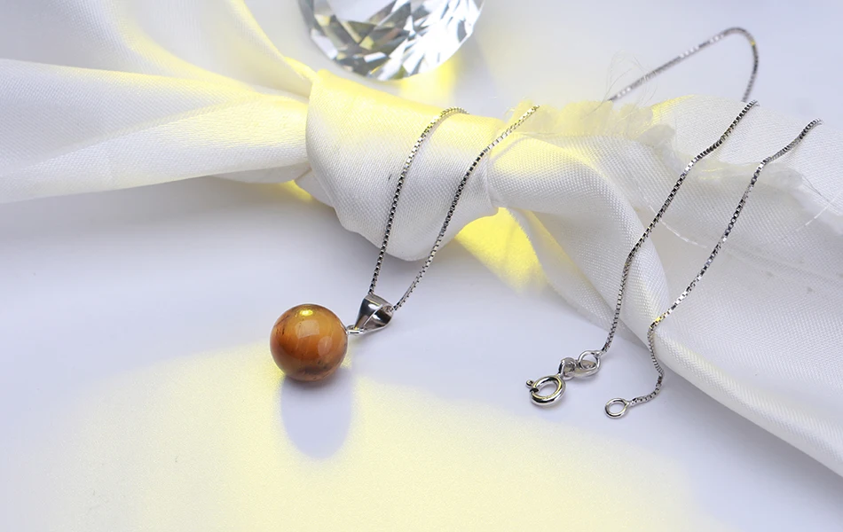 Effie queen подлинные 925 пробы серебряные ожерелья и подвески из натурального камня бирюзовый кулон женское ожерелье вечерние ювелирные изделия BN87