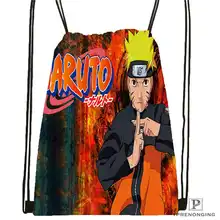 Custom Cartoon Naruto походная сумка на шнурке Cute Daypack Kids Satchel(черная спина) 31x40 cm#2018612-01-29