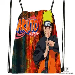 Custom Cartoon Naruto походная сумка на шнурке Cute Daypack Kids Satchel (черная спина) 31x40 cm #2018612-01-29