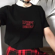 Sugarbaby Lovely but Deadly Graphic Tee Unisex Cool Graphic Tee Tumblr Fashion Funny T-shirt Men Women Grunge T shirt Drop Ship Sugarbaby Lovely but Deadly Graphic Tee Unisex Cool Graphic Tee Tumblr Fashion Funny T-shirt Men Women Grunge T shirt Drop Ship