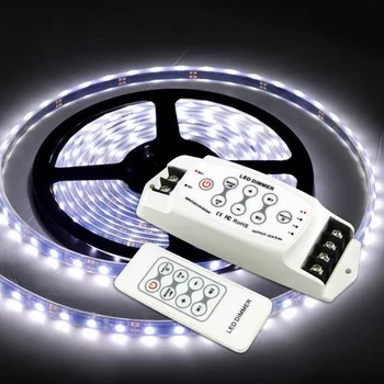 

BC-311RF DC12V-24V led Dimmer Brightness adjustment PWM Single Color wireless RF remote Controlller for 5050 led strip lamp