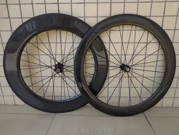 

1pair New 700C front 60mm+rear 88mm tubular rim Road bicycle 3K 12K UD full carbon fibre bike wheelsets light Free shipping
