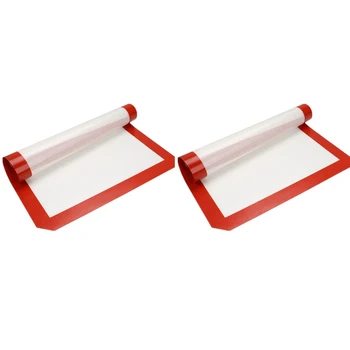 

60 X 40Cm Heat-Resistant Glass Fiber Silicone Baking Mat Non-Stick Baking Oven Sheet Liner For Macaroon/Bread/ /Biscuits Bakew