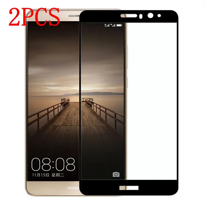 2PCS Full Cover Tempered Glass For Huawei Mate 9 Screen Protector protective film glass | Мобильные телефоны и аксессуары
