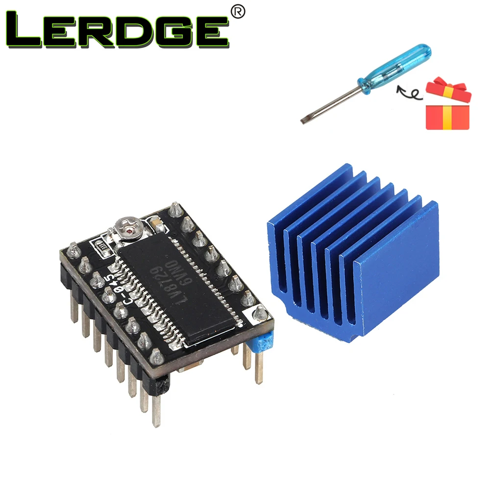 

LERDGE LV8729 Stepper Motor Driver 3D Printer Kit 4-layer substrate ultra quiet driver Controll 128 Subdivisions