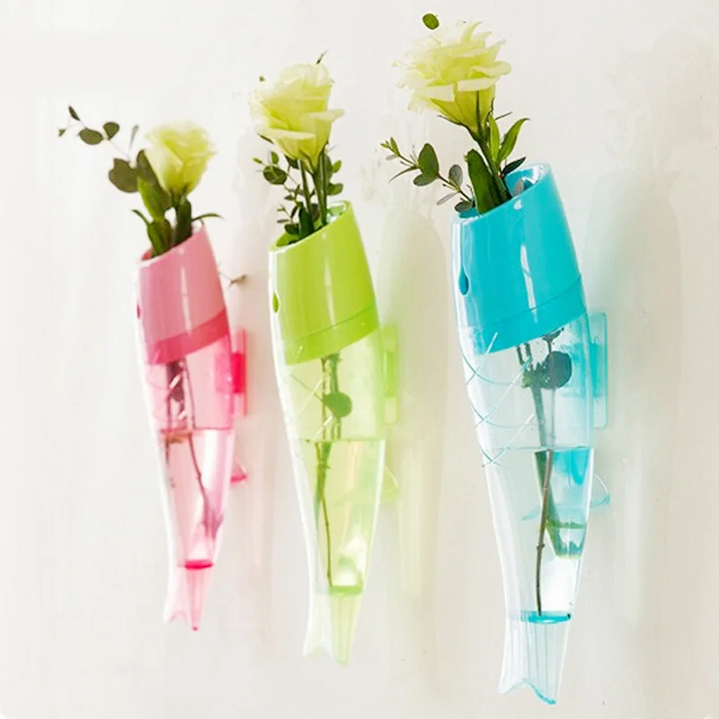Decor Flower Vase Fish Wall Hanging Mounted Shaped Decor Flower Vase Fish Wall Hanging Mounted Shaped High Quality In Vases From Home Garden On Aliexpress Alibaba Group