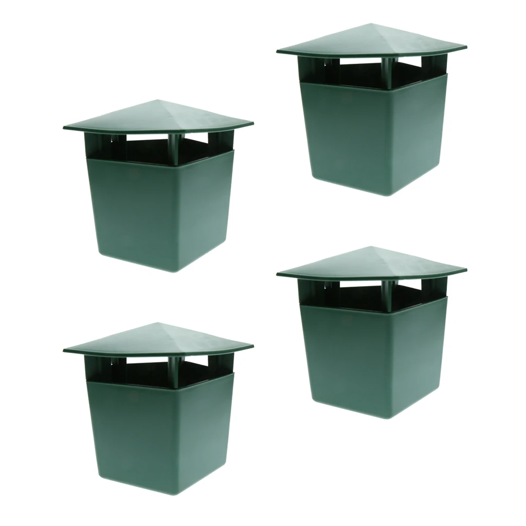 4Pcs Eco-friendly Snail Cage Snails Catching Trapper Slug House, Simple structure, easy to use