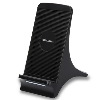

2-Coils Vertical Qi Wireless Fast Charger Charging Pad For Samsung Galaxy Note 8 S8 S7 S6 edge Plus Note 5 For iPhone X 8 Plus