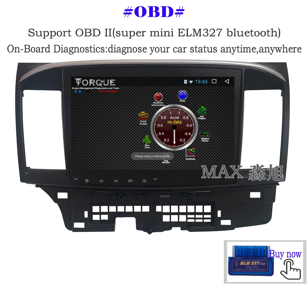 Cheap MAX Android 8.1 Car DVD Player for Mitsubishi Lancer Car Radio RDS GPS Navigation system Free Map Bluetooth Call swc mirror link 13