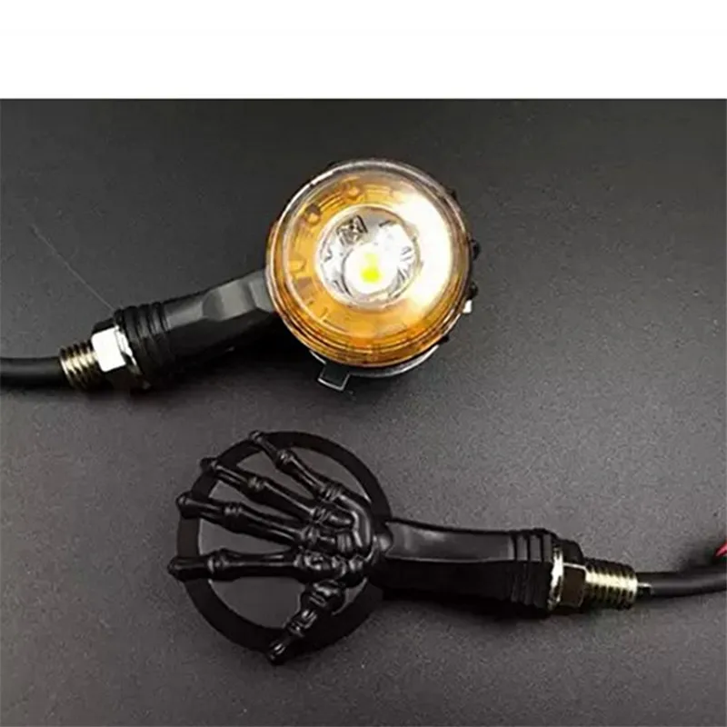 

Universal 12V 10W Motorcycle LED Turn Signal Indicators Light Blinker Amber Flashing Lamp Modified Scooter Motorbike Indicators