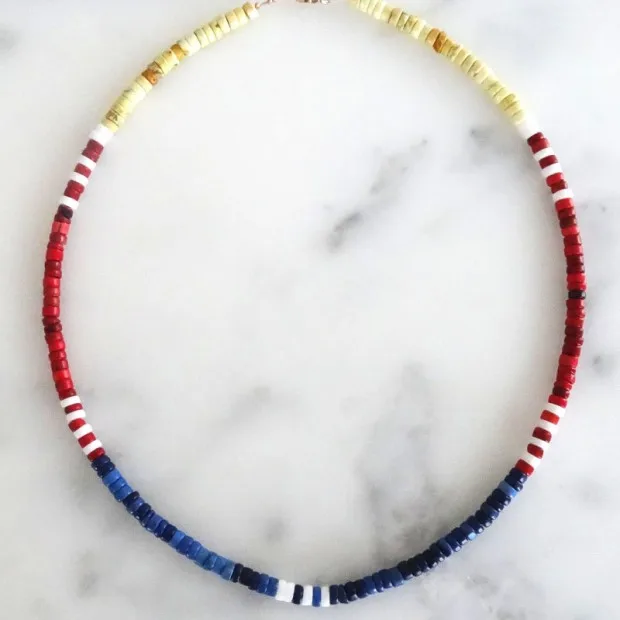 Ожерелье с бусинами разных цветов, колье, модное ювелирное изделие, ожерелье с драконом - Metal Color: necklace 6
