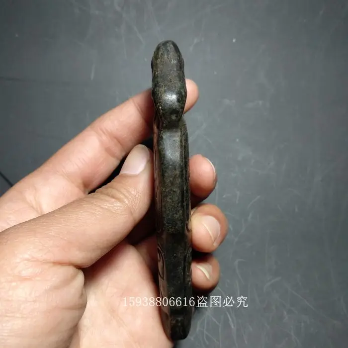 Kopen Chinese Oude Rode berg cultuur collectie ijzeren Meteoriet gesneden adelaar HANGER