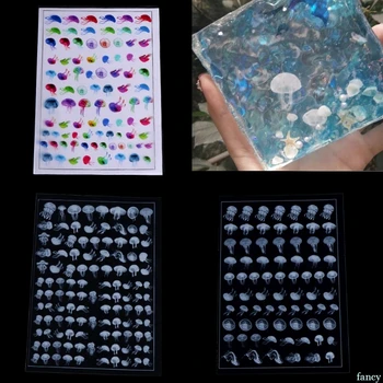 

Jellyfish Transparent Material Epoxy Slicone Mold Making Jewelry Filling For DIY Craft