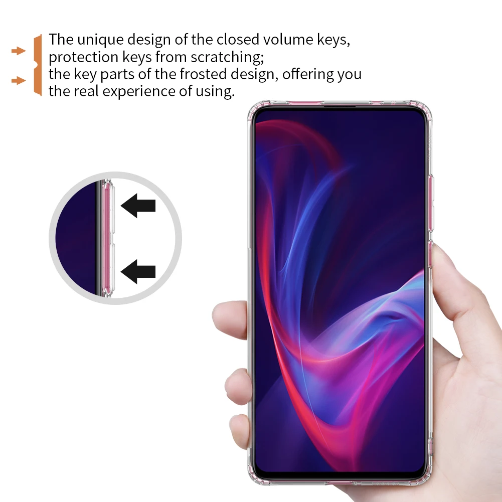 ТПУ чехол для Xiaomi Mi 9T Pro Корпус Nillkin природа прозрачный мягкий Кремний Мягкий чехол для Xiaomi Mi 9T Pro Чехол