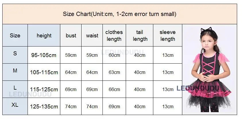 Kids Leopard Tiger Cute Girls Lace Dress Funny Catwoman Cosplay Lovely Cat Children Ballet Dresses Halloween Costumes 2 (2)