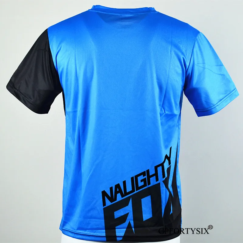 2020 NAUGHTY FOX Mens Downhill Jerseys Mountain Bike MTB T-Shirts Off-road DH Motorcycle Jersey Motocross Sportwear