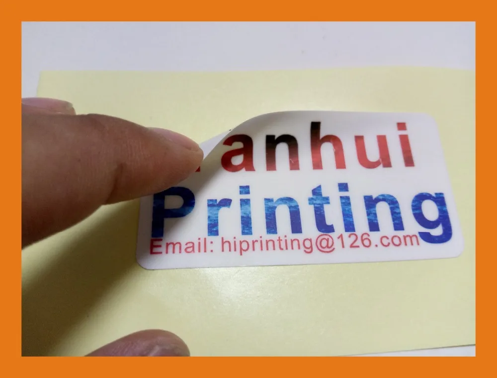 glossy paper sticker label printingin Stationery Stickers from Office