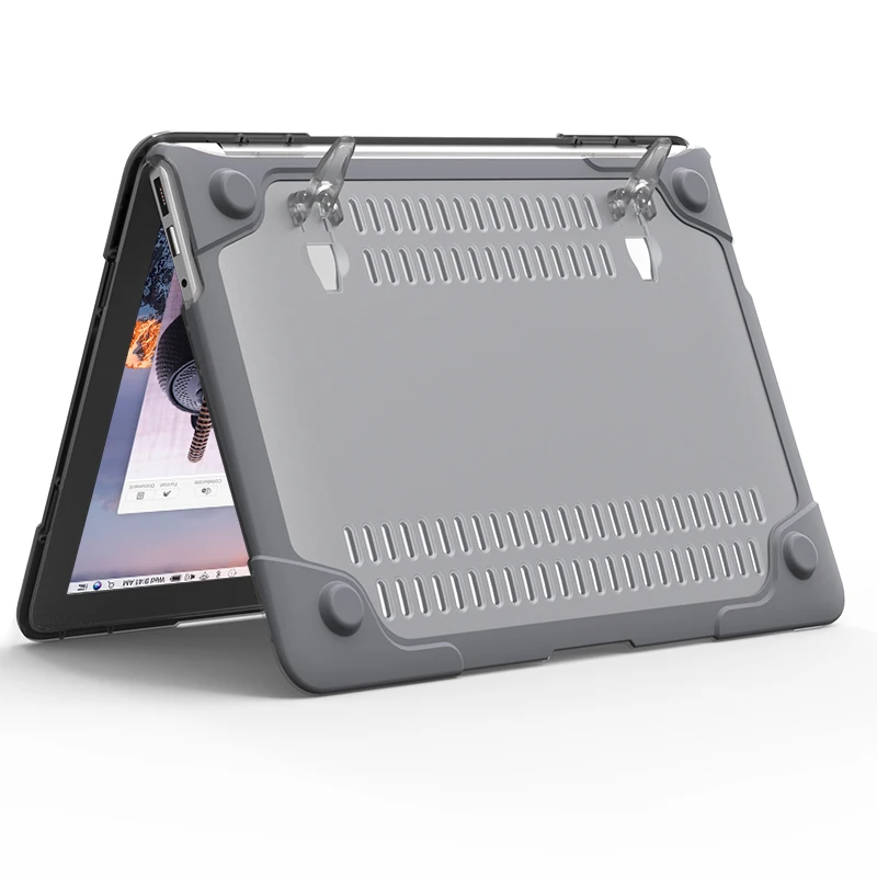 For macbook 12 case Shockproof Laptop case ,Foldable Stand Shell for macbook 12 case cover Air retina 11 13 A1706 A1707 A1708   1 (22)