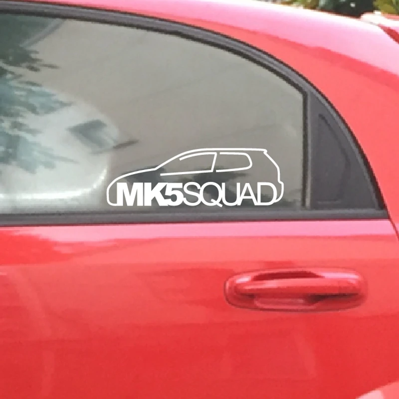 For MK5 SQUAD Vinyl Art Sitcker Car Decoration