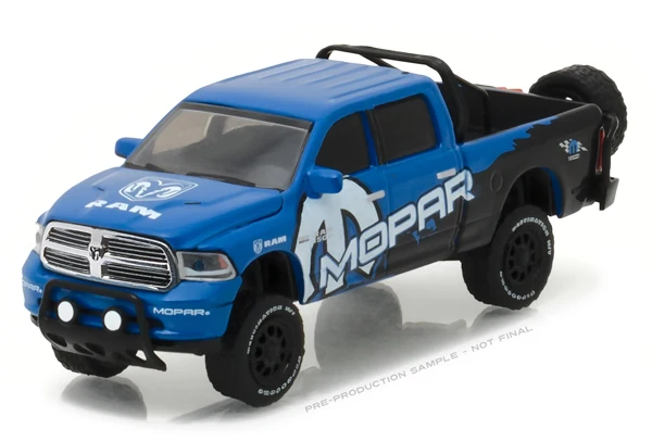 

Green Light 1:64 2013 Ram 1500 MOPAR Off-Road Edition boutique alloy car toys for children kids toys Model original box