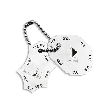 

Stainless Steel Welding Gauge Key Welding Tools Pocket Gage Seam Test Ulnar Inspection Ruler