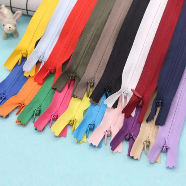 Buy Nylon flash zippers in bulk for craft sewing