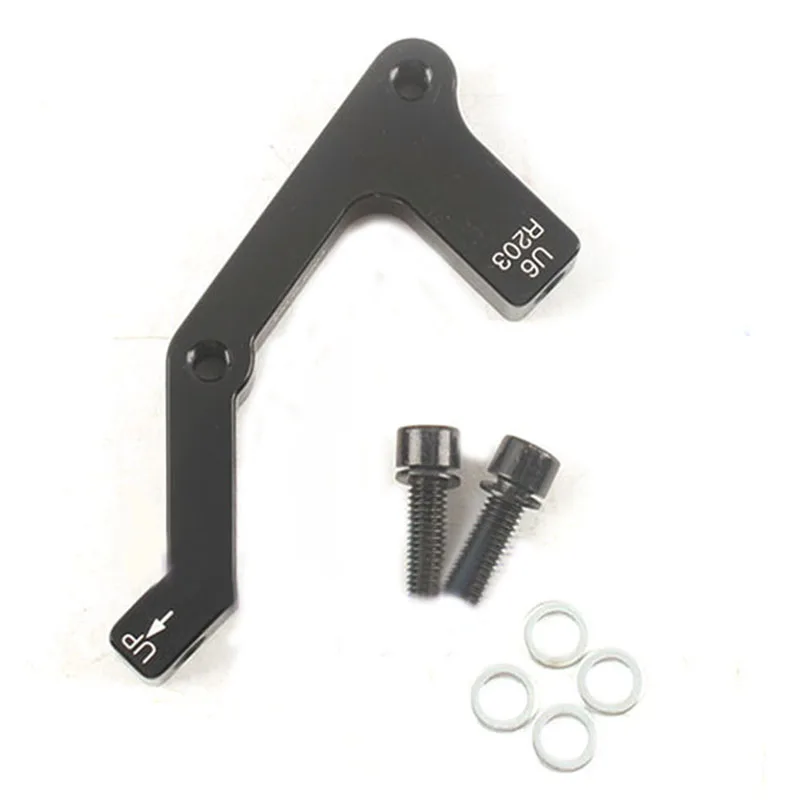 Aluminium Alloy  Bike Disc Brake Adaptor 8 Inch MTB Bike Disc Brake Rotor Mount For Rear Post Caliper to IS 203mm Adaptor New