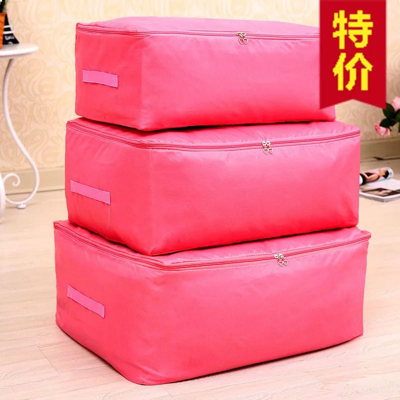 

Quilt Storage Bags Oxford Luggage Bags M-XL Home Storage Organiser Washable Wardrobe Clothes Storing Storage Bags