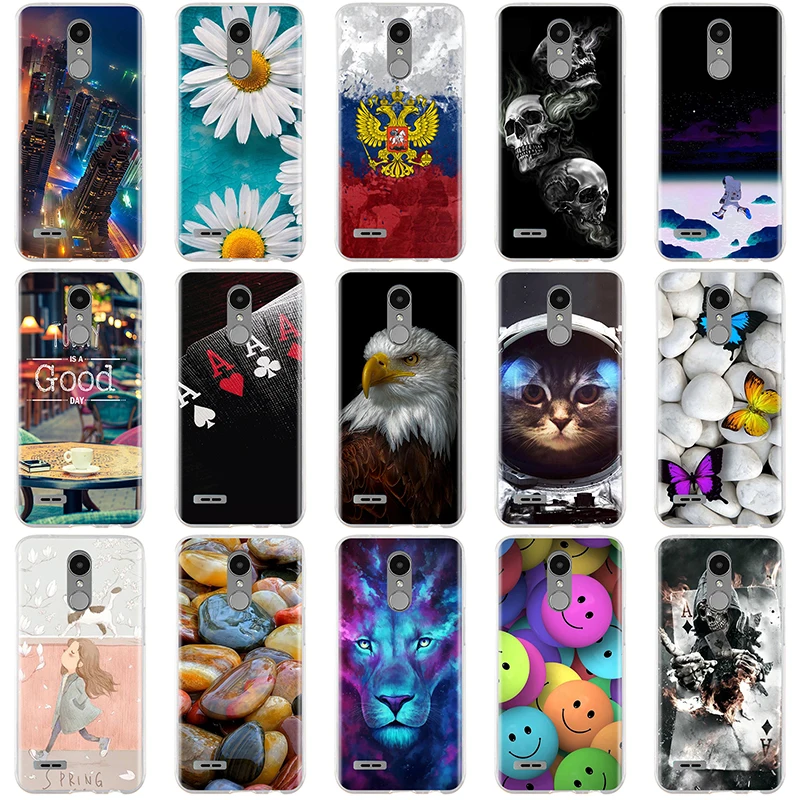 

For LG K10 2017 Case Cover 3D Soft Silicone Cover for LG K7 K8 K10 2017 Case Cover Coque Funda for LG K8 K7 K10 Case
