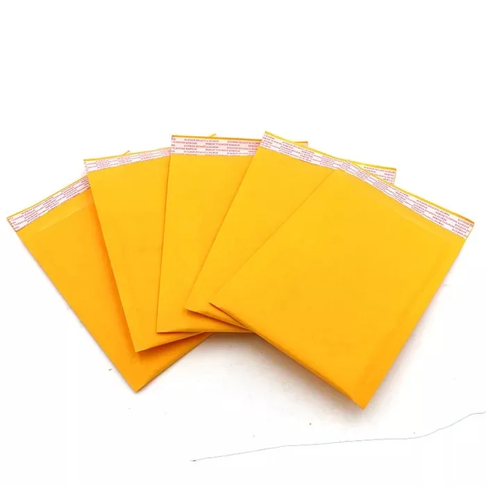 us 17 93 5 off 15 20cm wholesale kraft bubble paper envelope 4 sizes postage bags golden envelopes mailing bag small in storage bags from home mailing envelope sizes