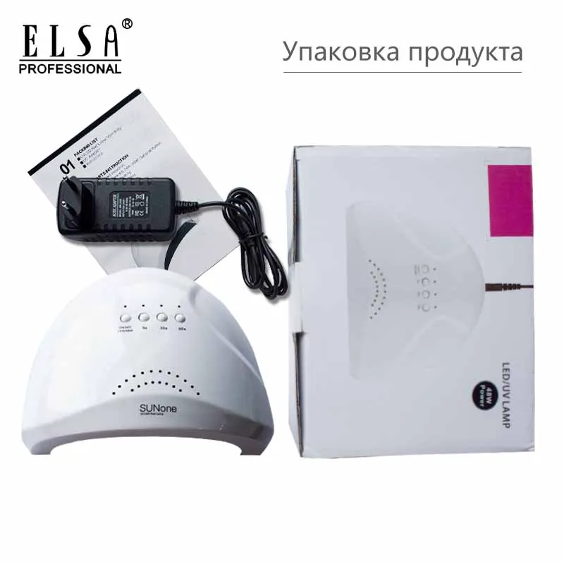 

Lamps For Nails UV Nail Dryer Lamp UVLED 48W SUNONE Manicure UV Lamp For Manicure Gel Varnish Drying For Nail Gel Polish Curing